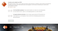 Desktop Screenshot of npo.nl
